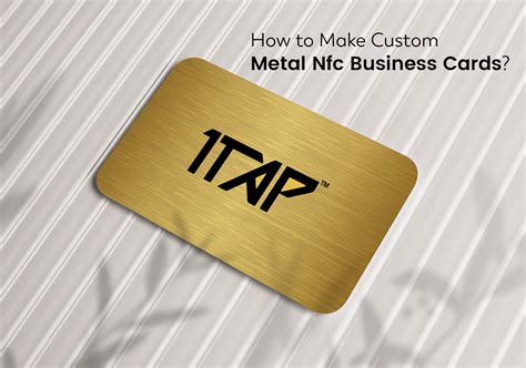 custom metal nfc card|custom metal nfc business cards.